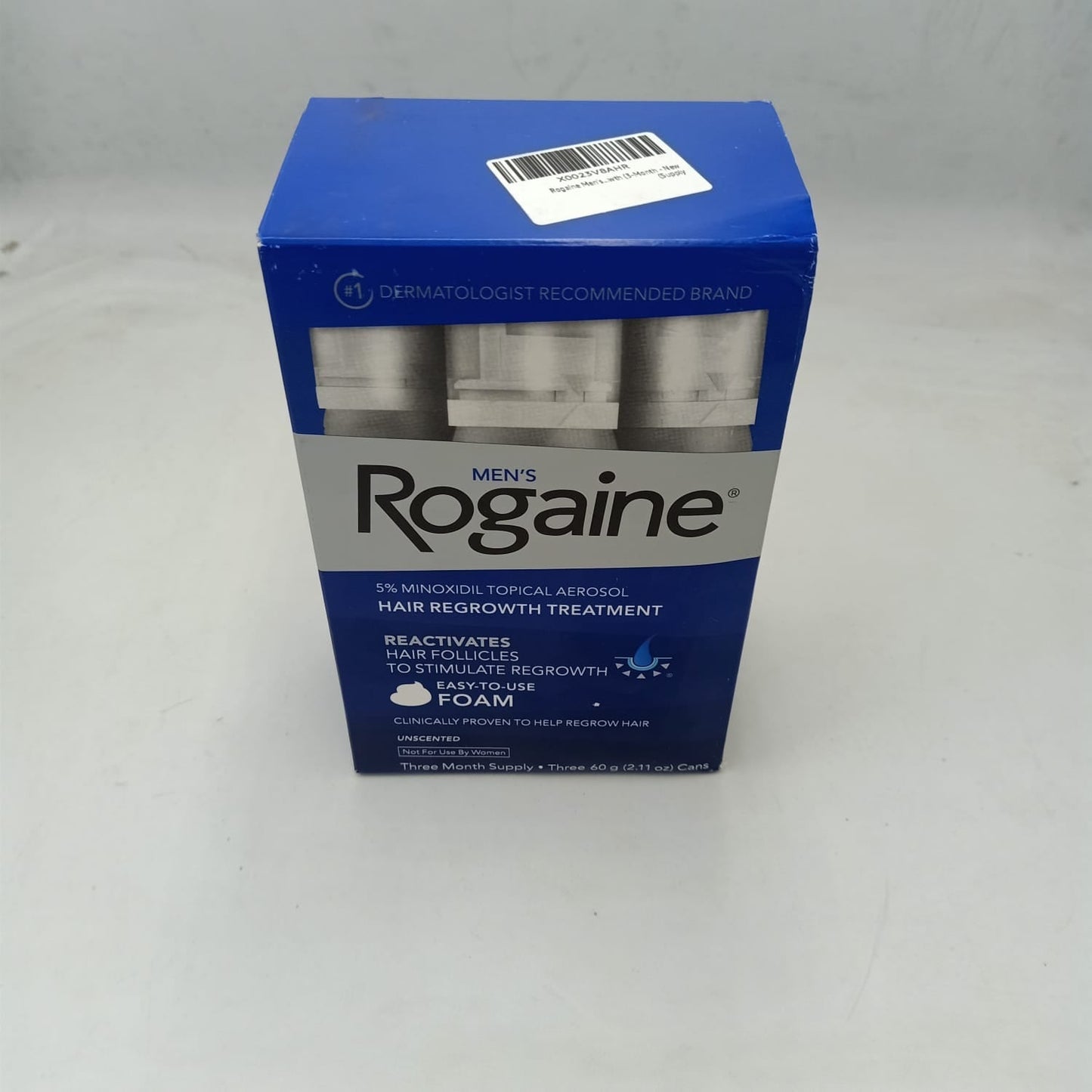 Men's 5% Minoxidil Unscented Foam